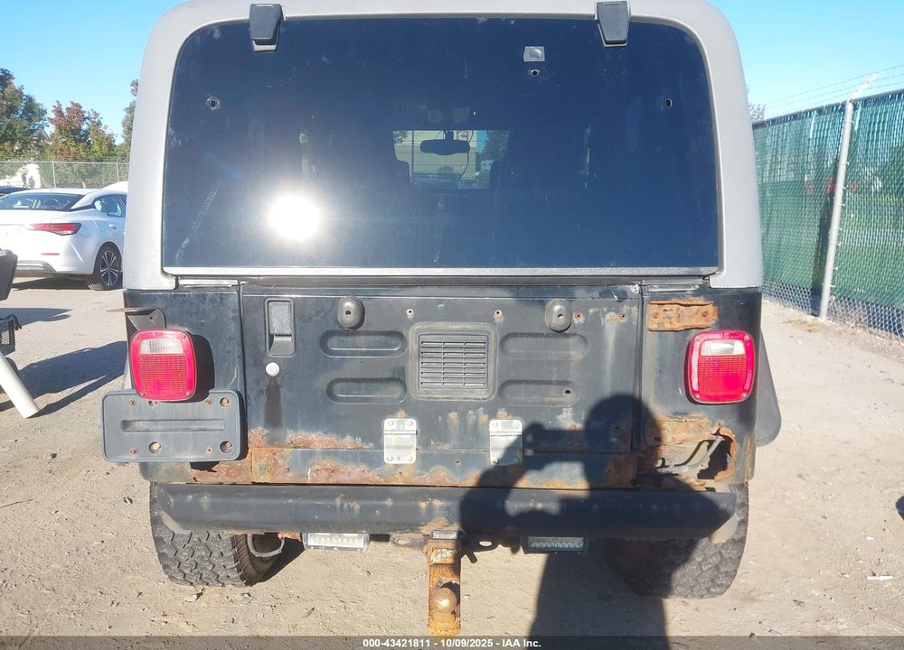 2005 JEEP TJ UNLIMITED VIN: 1J4FA44S95P329055