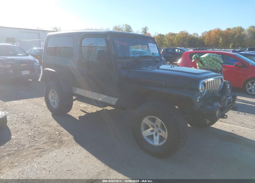 2005 JEEP TJ UNLIMITED VIN: 1J4FA44S95P329055