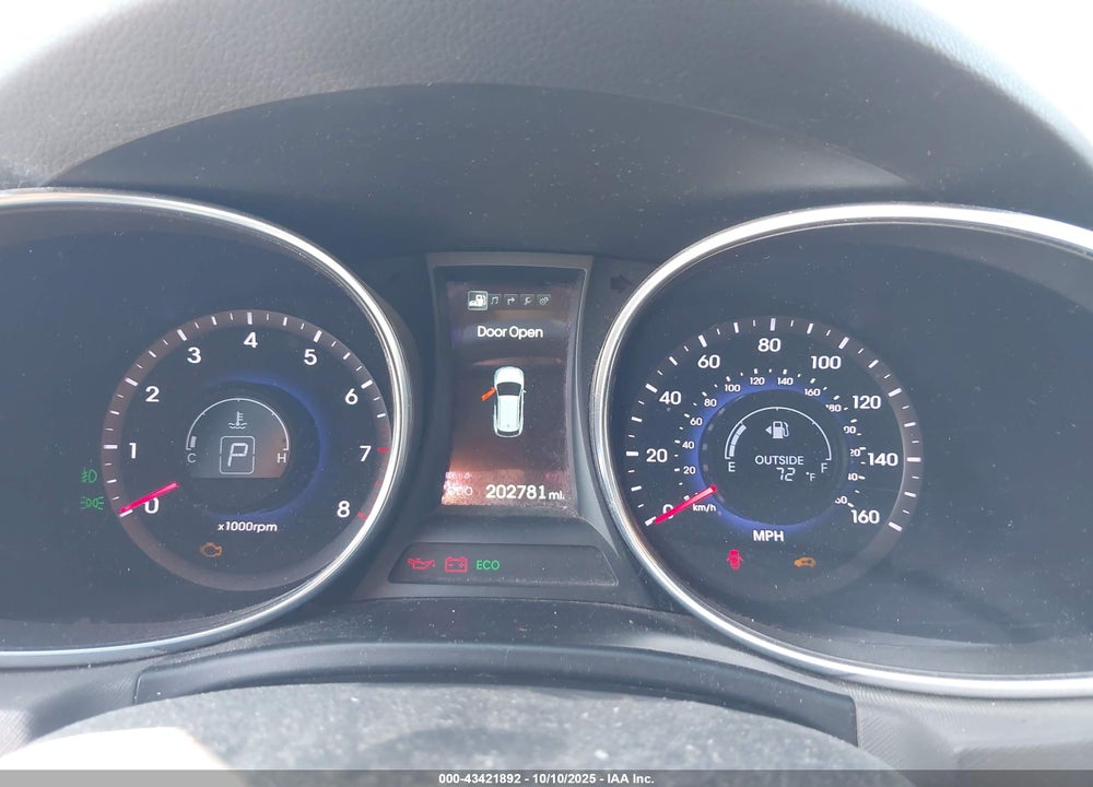 2015 HYUNDAI SANTA FE VIN: KM8SR4HF0FU099527