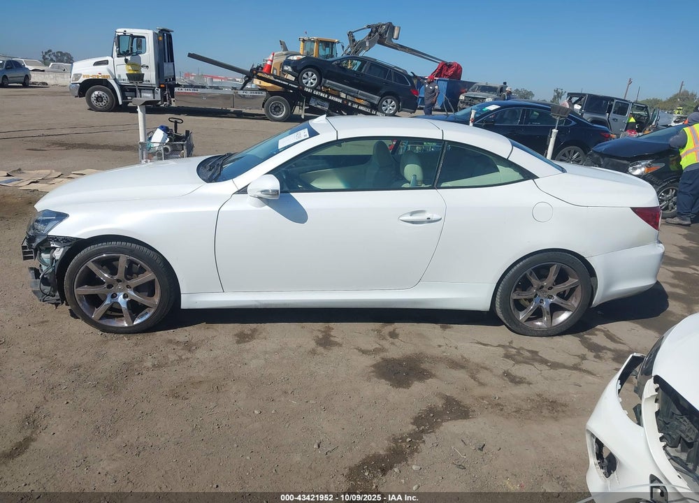 2010 LEXUS IS 350C VIN: JTHFE2C27A2501265