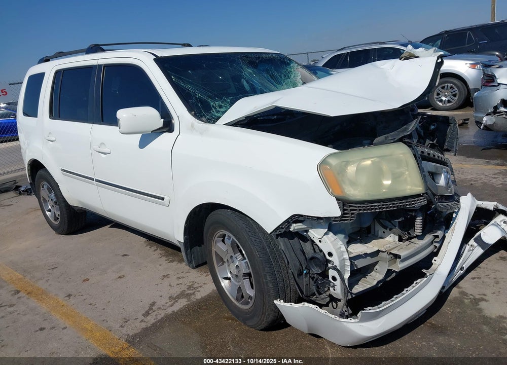2010 HONDA PILOT TOURING VIN: 5FNYF4H95AB035258