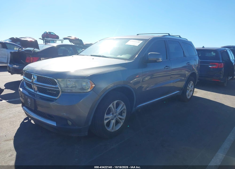 2011 DODGE DURANGO VIN: 1D4RD4GG3BC725019