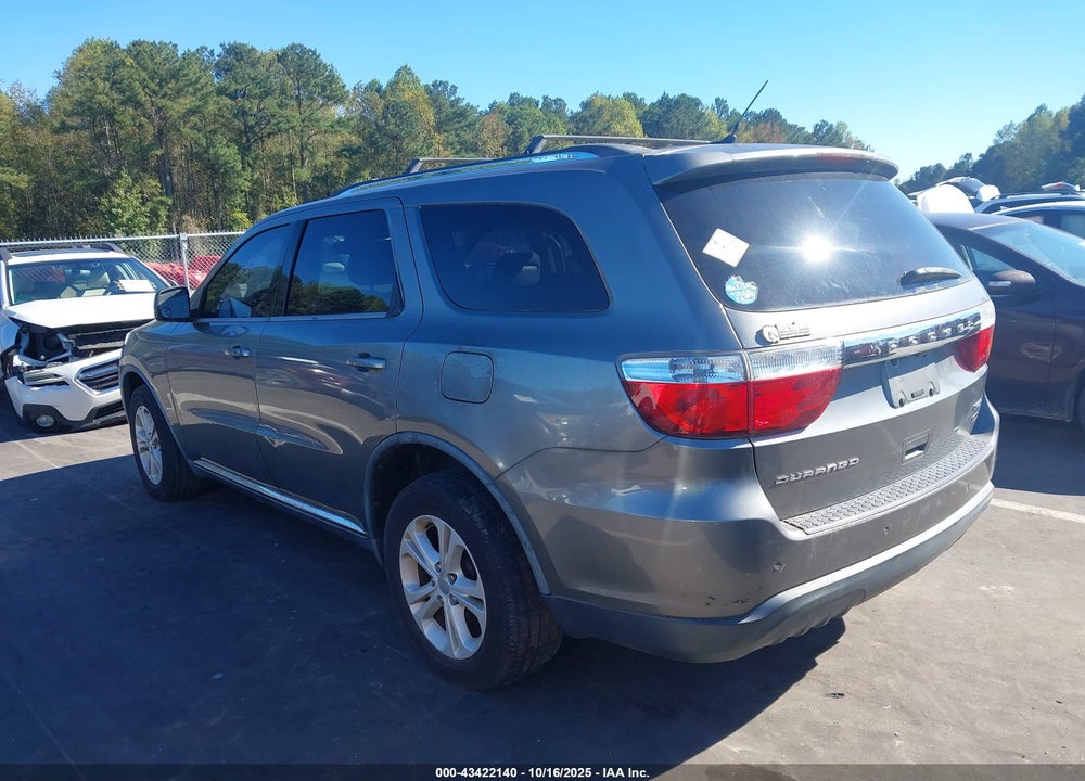 2011 DODGE DURANGO VIN: 1D4RD4GG3BC725019