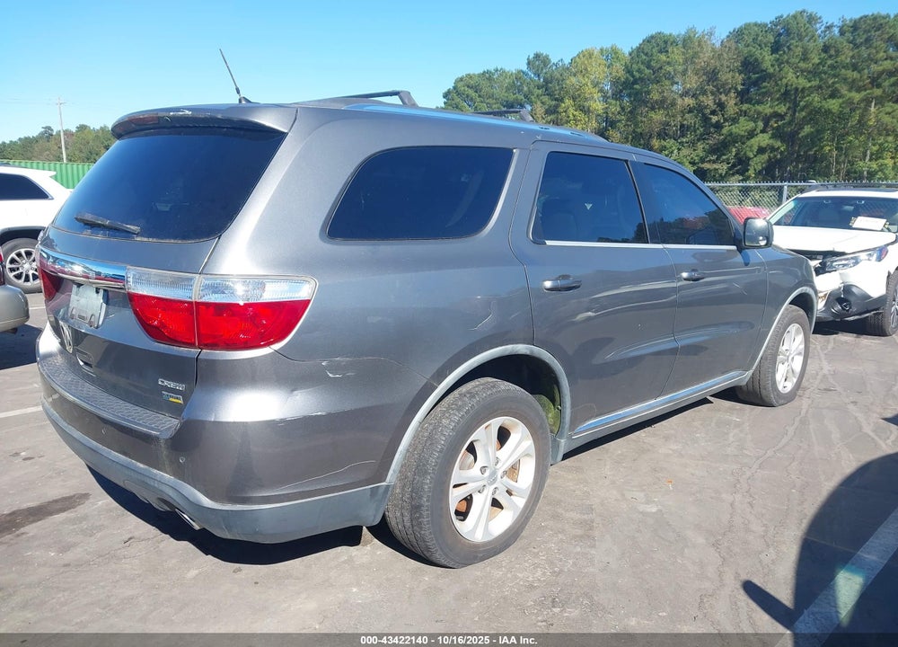 2011 DODGE DURANGO VIN: 1D4RD4GG3BC725019