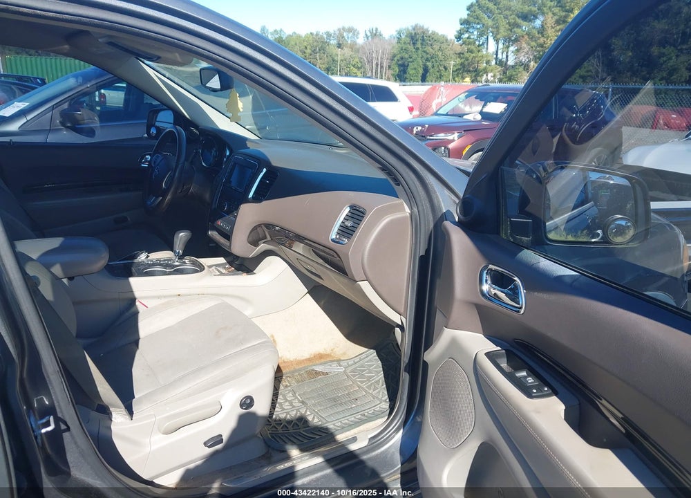 2011 DODGE DURANGO VIN: 1D4RD4GG3BC725019