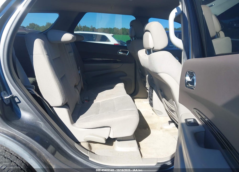2011 DODGE DURANGO VIN: 1D4RD4GG3BC725019