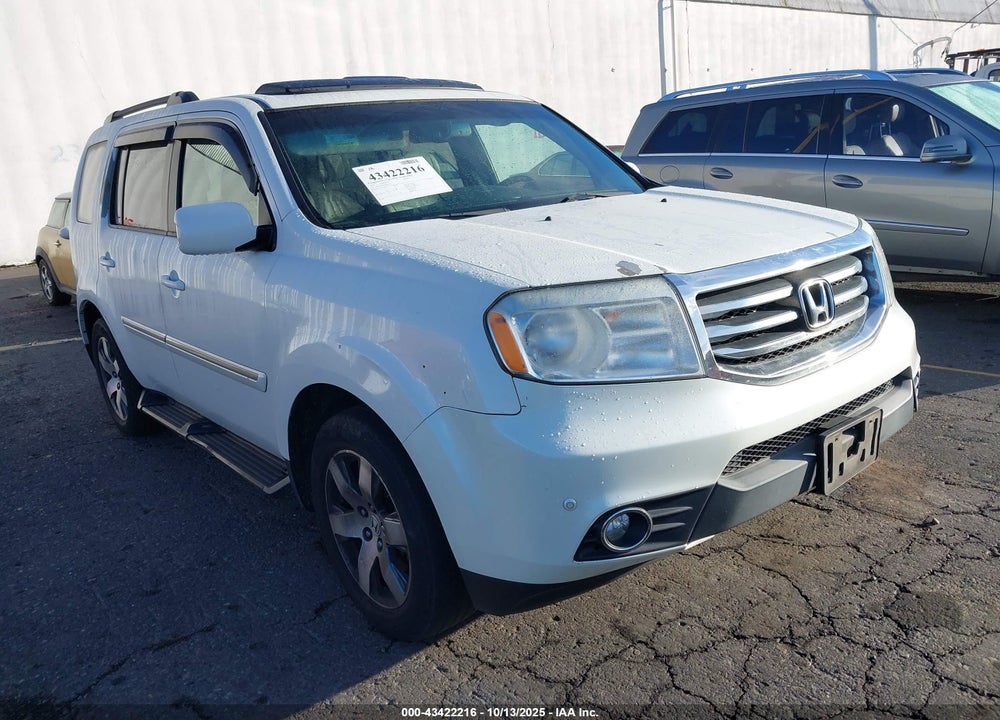 2013 HONDA PILOT TOURING VIN: 5FNYF3H96DB023442
