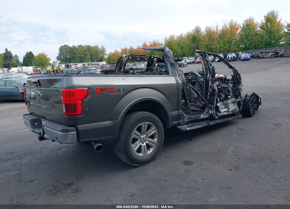 2018 FORD F-150 LARIAT VIN: 1FTFW1E14JFE49261