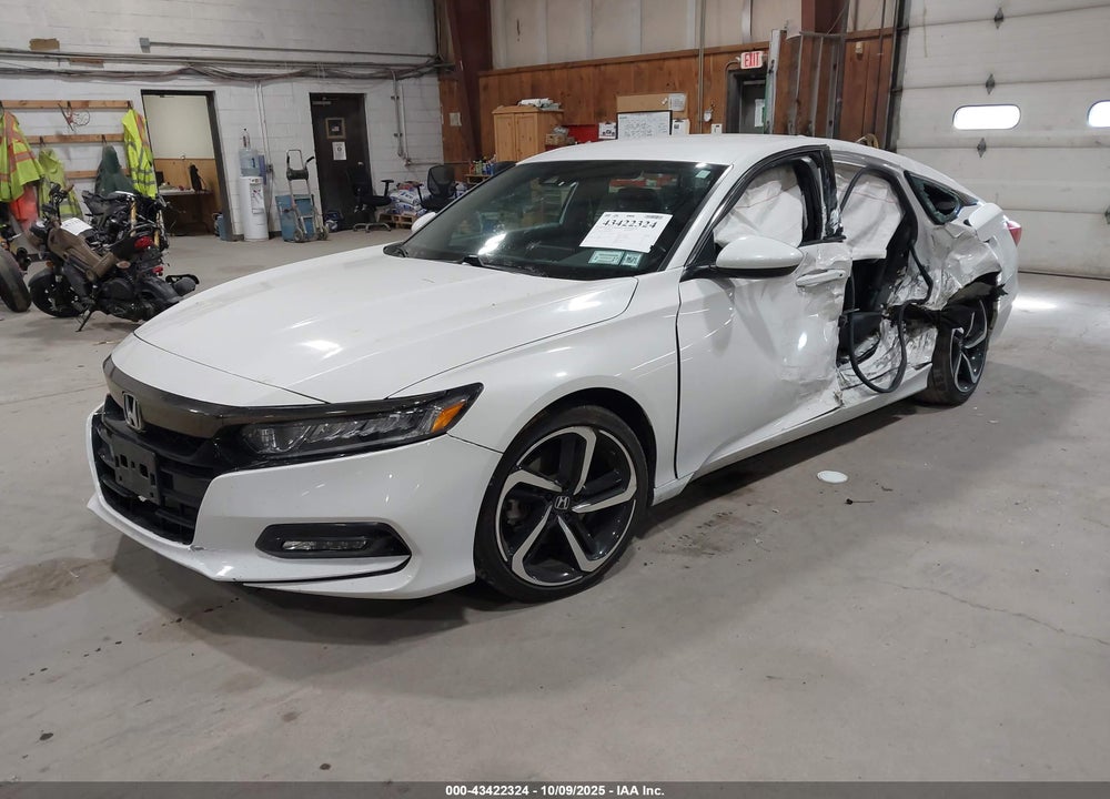 2020 HONDA ACCORD VIN: 1HGCV1F34LA043648