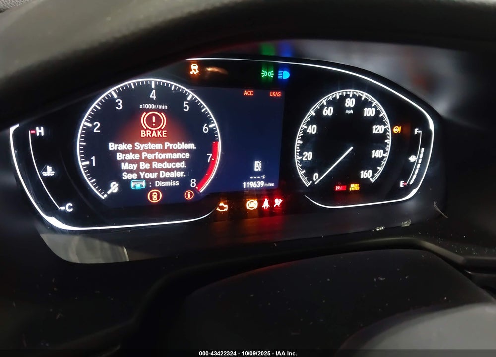 2020 HONDA ACCORD VIN: 1HGCV1F34LA043648