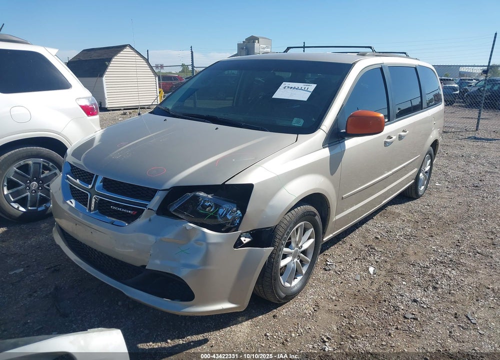 2014 DODGE GRAND CARAVAN SXT VIN: 2C4RDGCG8ER273701