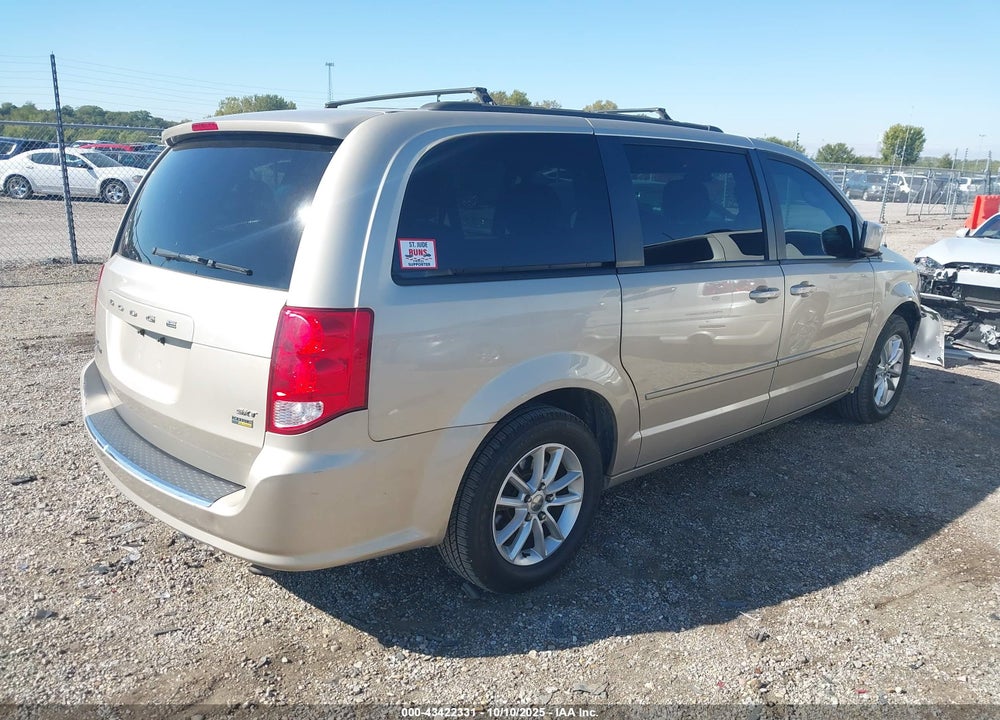 2014 DODGE GRAND CARAVAN SXT VIN: 2C4RDGCG8ER273701