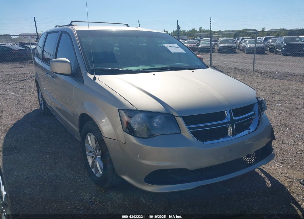 2014 DODGE GRAND CARAVAN SXT VIN: 2C4RDGCG8ER273701