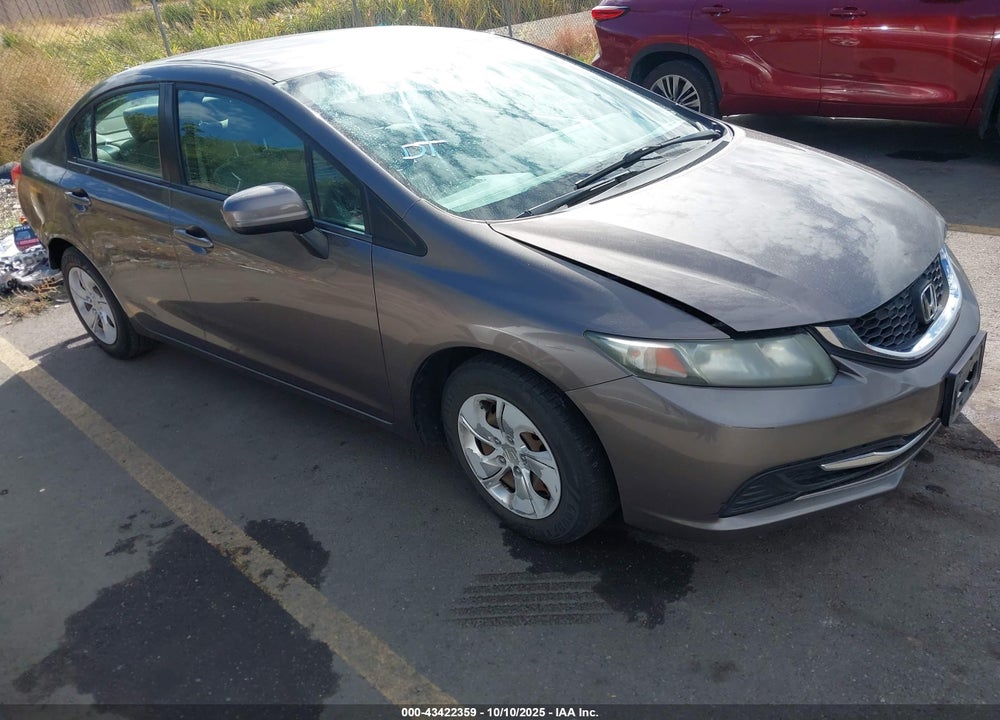 2014 HONDA CIVIC LX VIN: 19XFB2F56EE042710