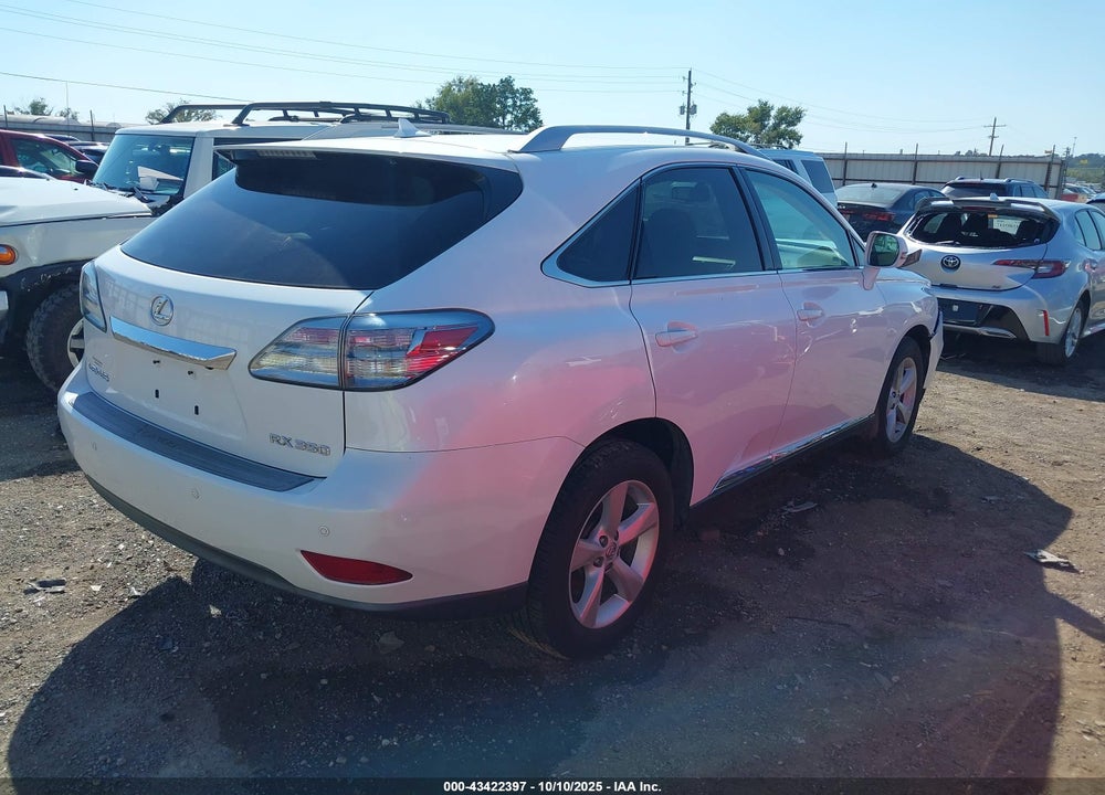 2010 LEXUS RX 350 VIN: 2T2BK1BA3AC041532