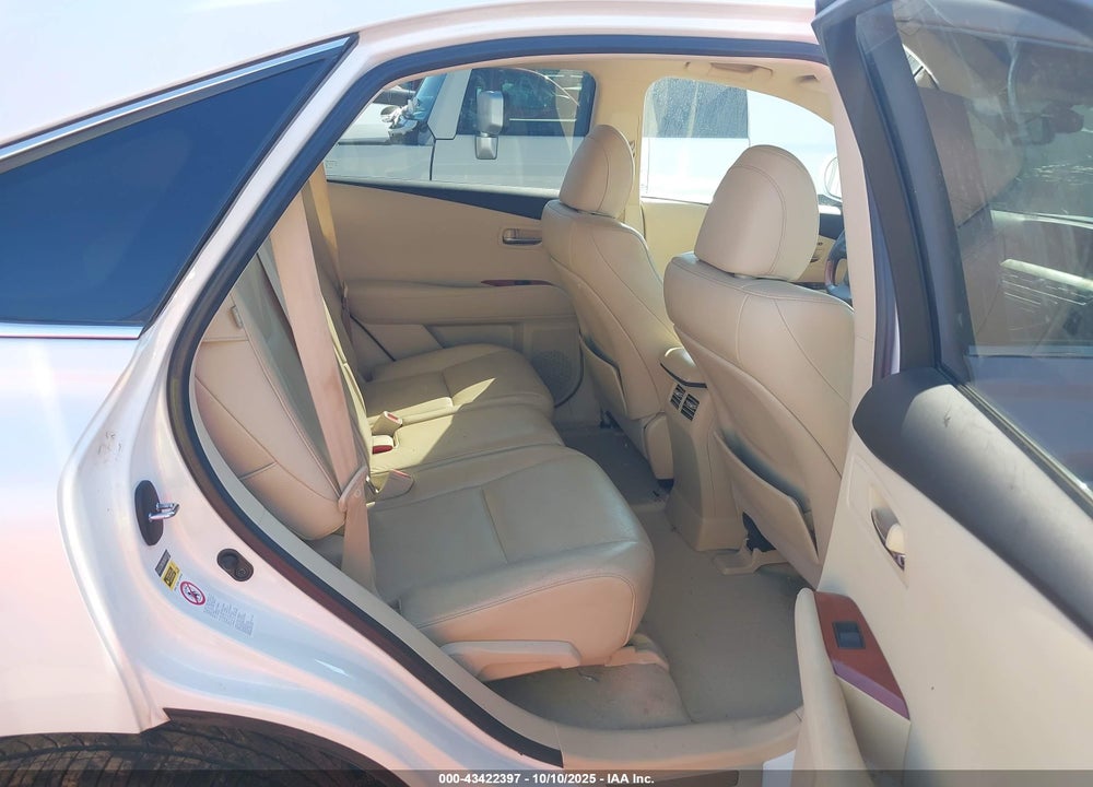 2010 LEXUS RX 350 VIN: 2T2BK1BA3AC041532