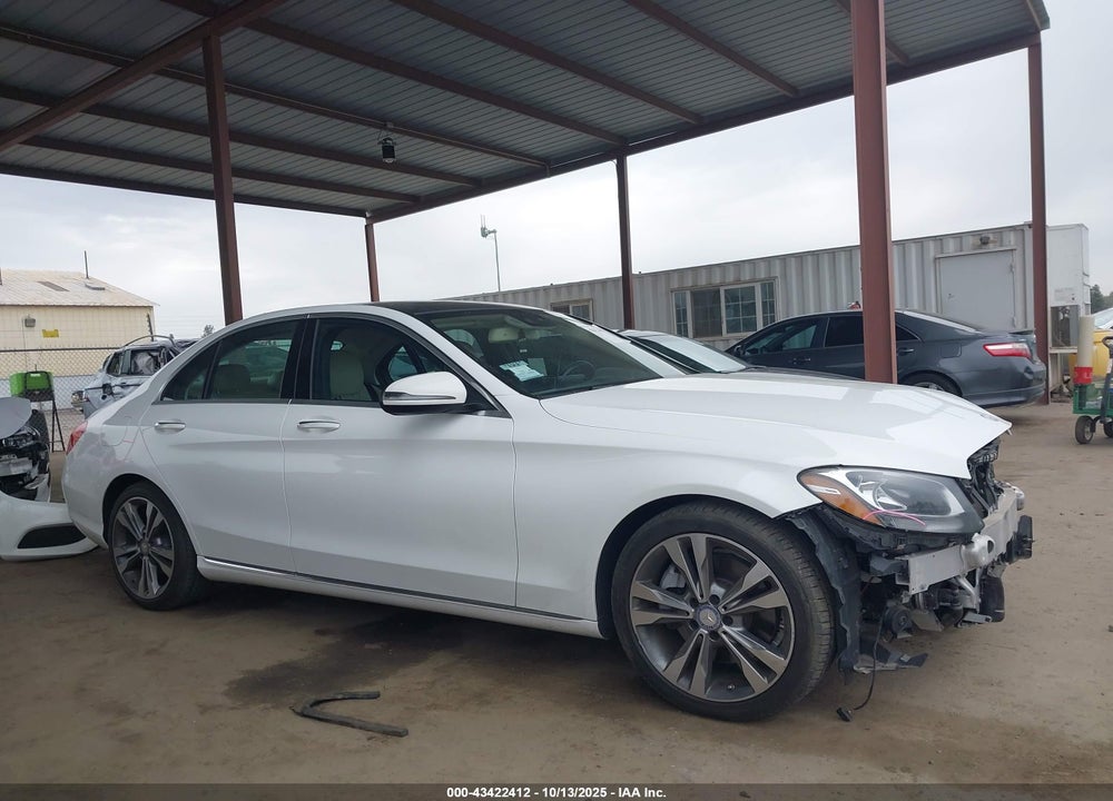 2017 MERCEDES-BENZ C CLASS VIN: 55SWF4JB0HU191091