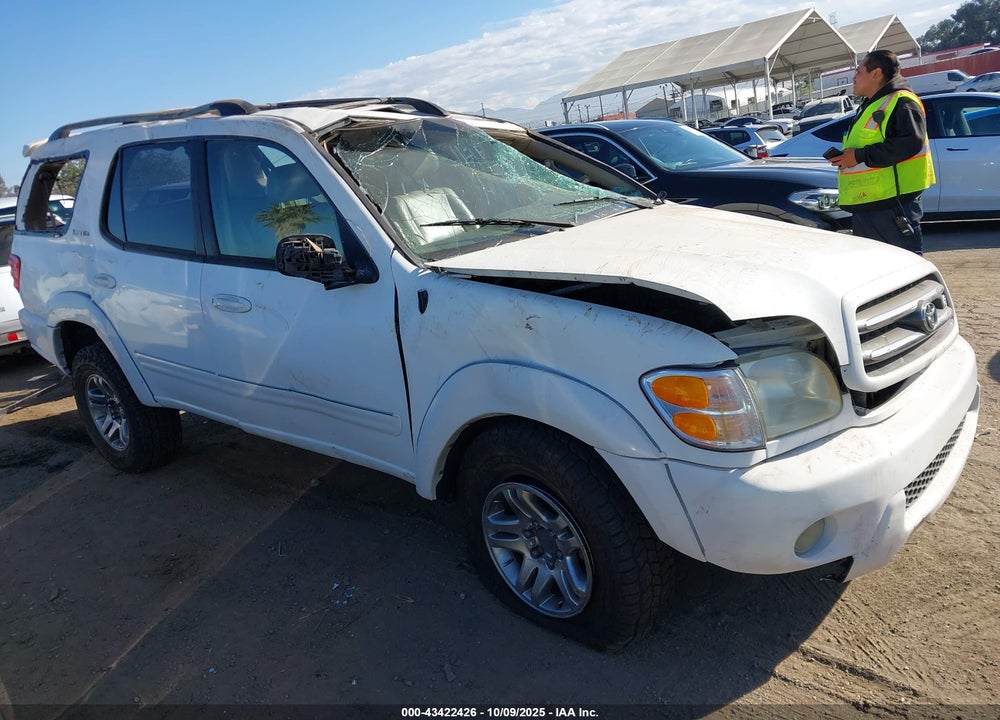 2003 TOYOTA SEQUOIA LIMITED V8 VIN: 5TDBT48A23S200156