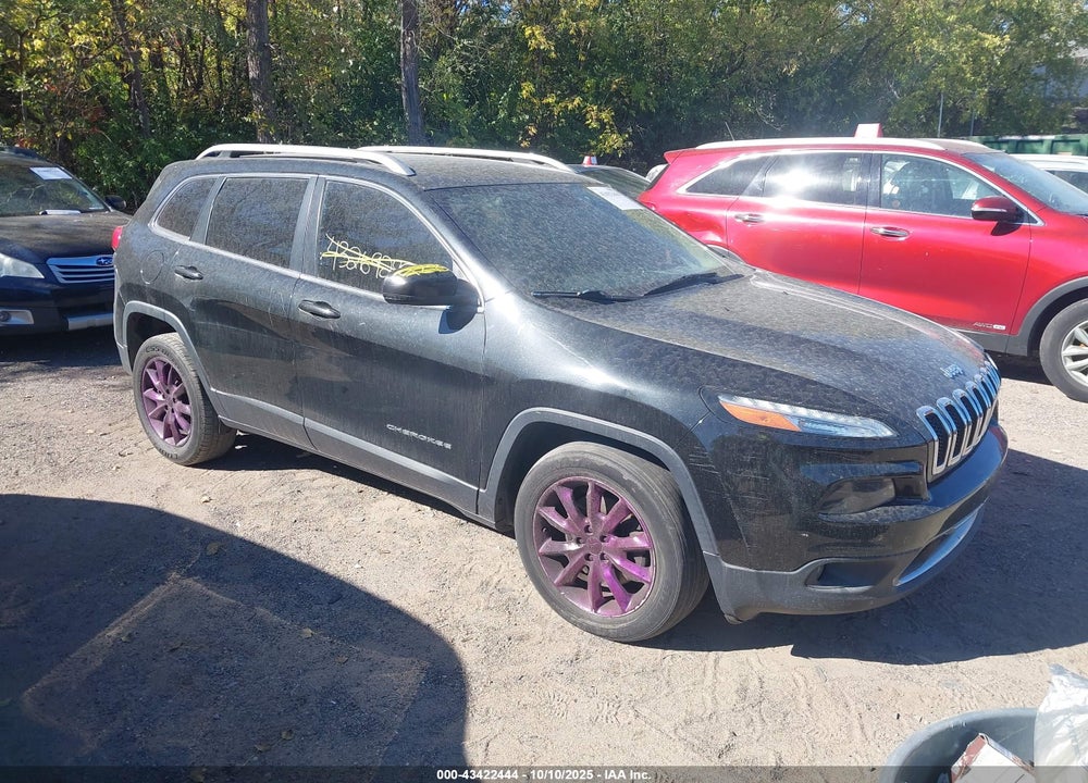 2016 JEEP CHEROKEE LIMITED VIN: 1C4PJMDB1GW162290