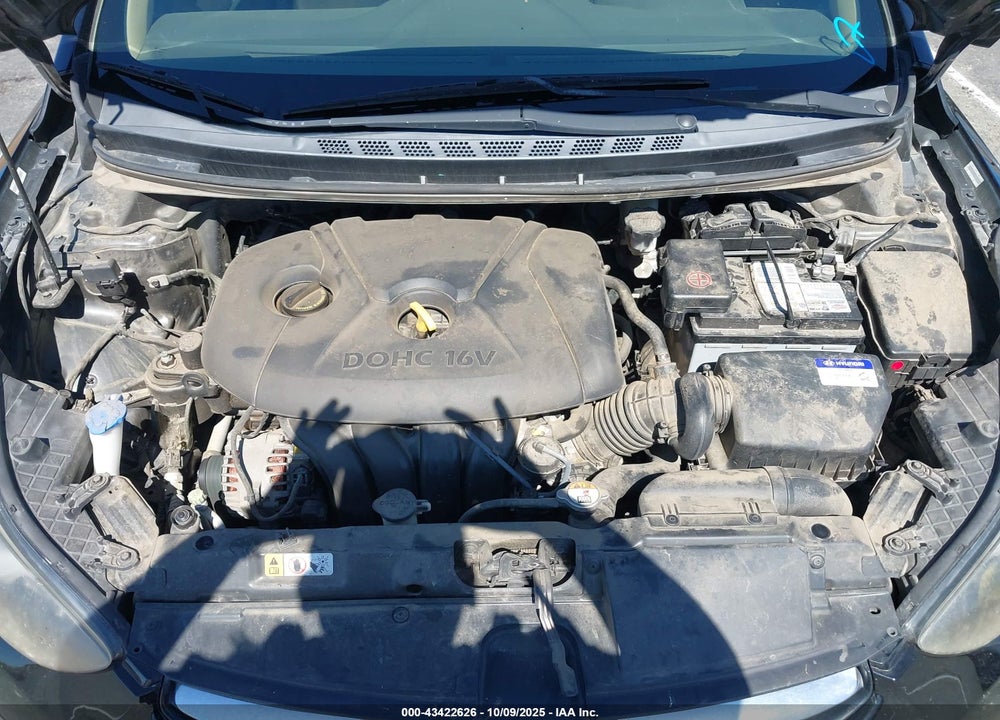 2013 HYUNDAI ELANTRA GLS VIN: KMHDH4AE0DU920846