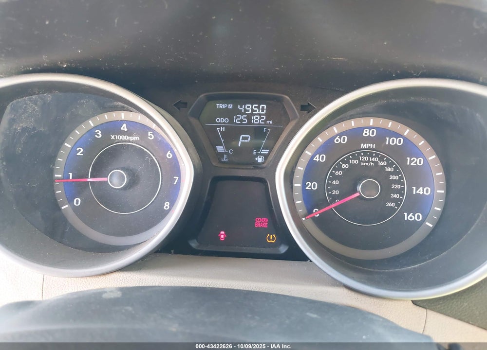 2013 HYUNDAI ELANTRA GLS VIN: KMHDH4AE0DU920846