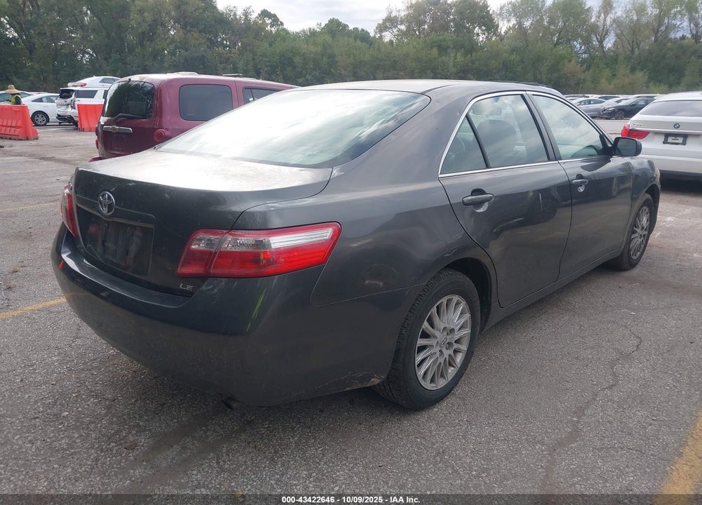 2007 TOYOTA CAMRY LE VIN: JTNBE46K273071733