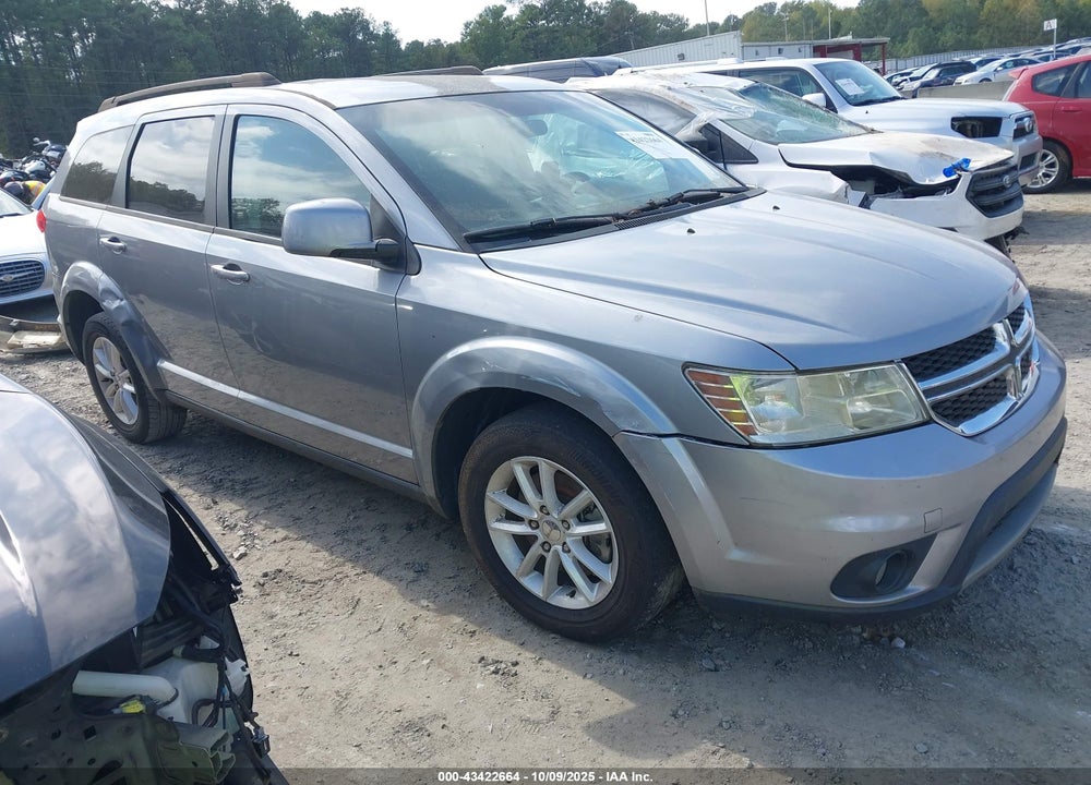 2016 DODGE JOURNEY SXT VIN: 3C4PDCBG5GT185495