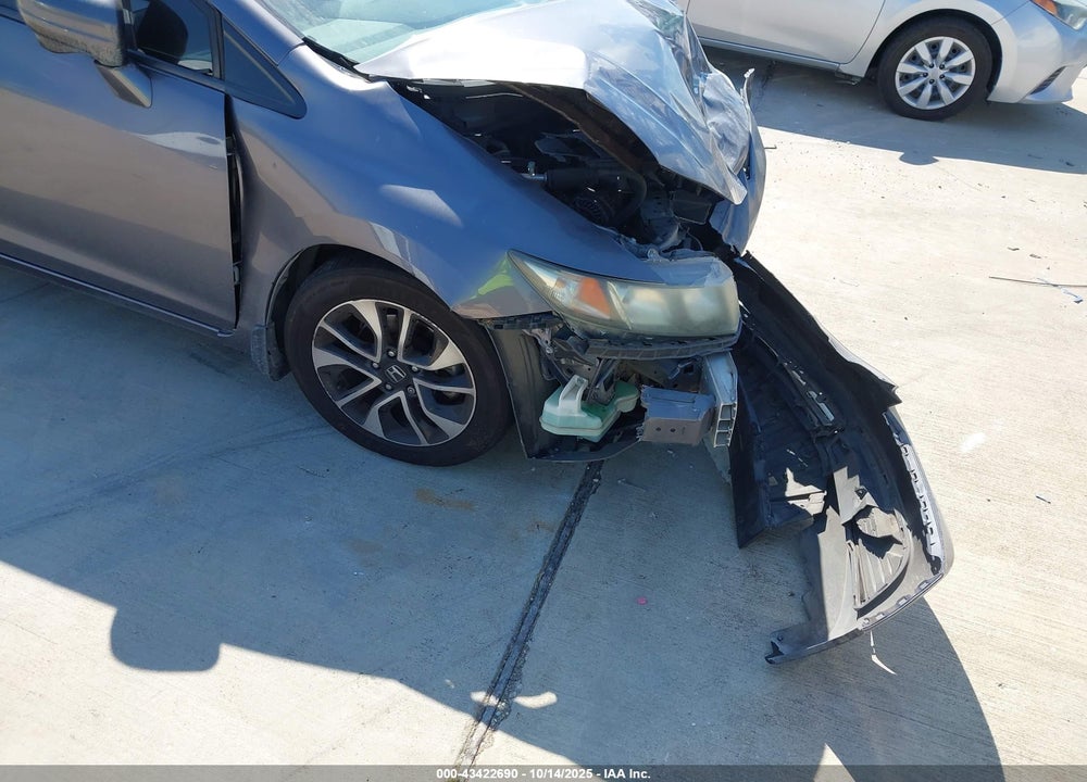 2014 HONDA CIVIC EX VIN: 19XFB2F86EE057220