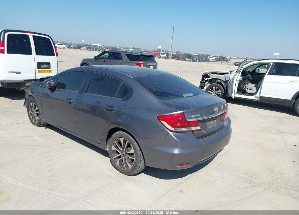 2014 HONDA CIVIC EX VIN: 19XFB2F86EE057220