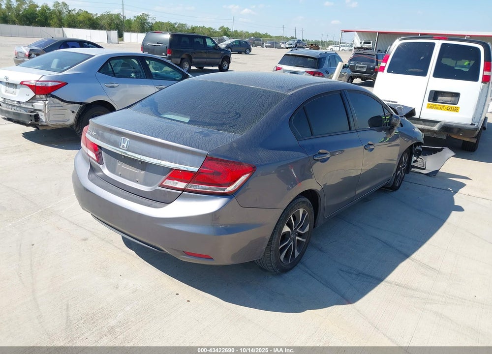 2014 HONDA CIVIC EX VIN: 19XFB2F86EE057220