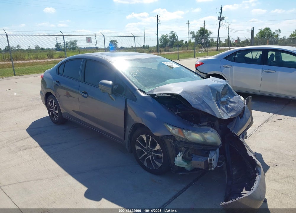 2014 HONDA CIVIC EX VIN: 19XFB2F86EE057220