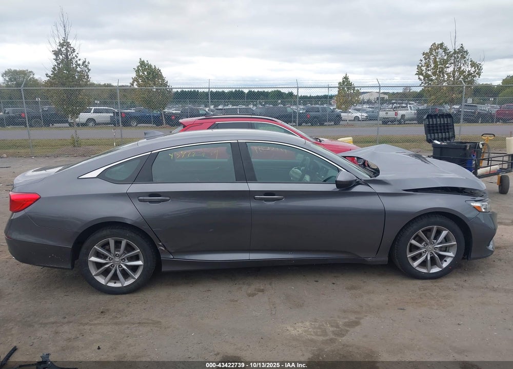 2021 HONDA ACCORD LX VIN: 1HGCV1F1XMA020083