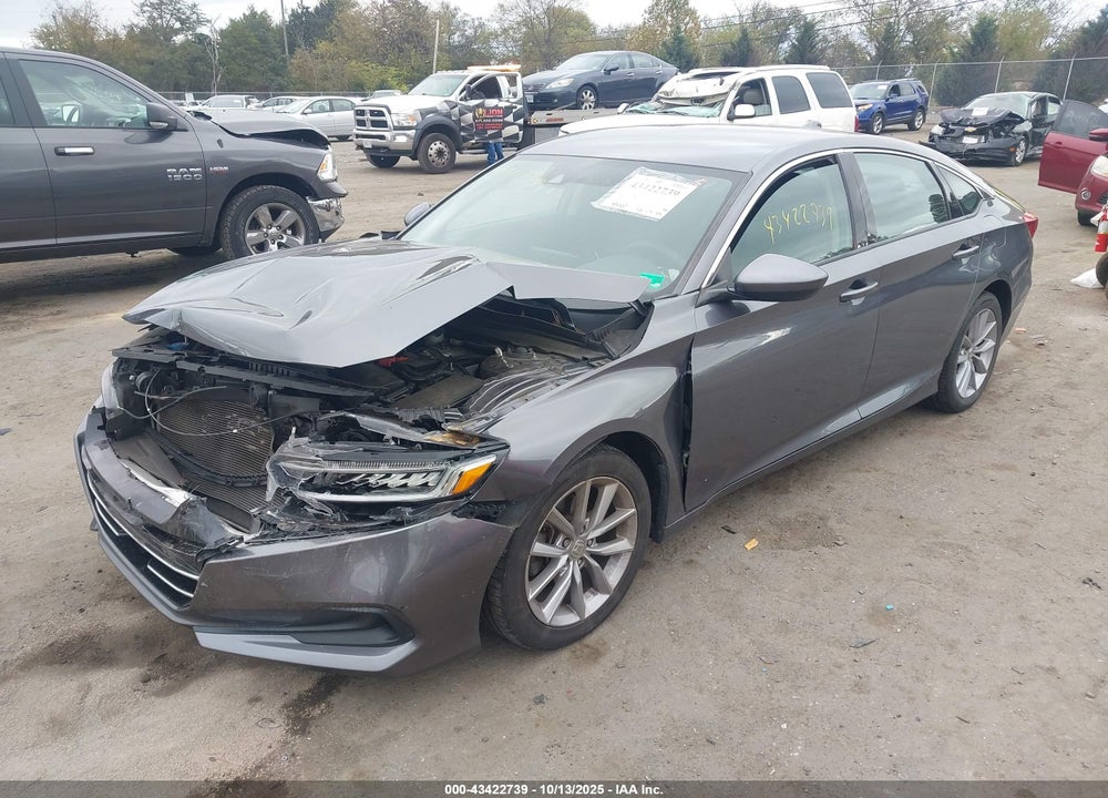 2021 HONDA ACCORD LX VIN: 1HGCV1F1XMA020083