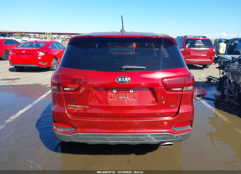 2020 KIA SORENTO 3.3L LX VIN: 5XYPGDA54LG629657
