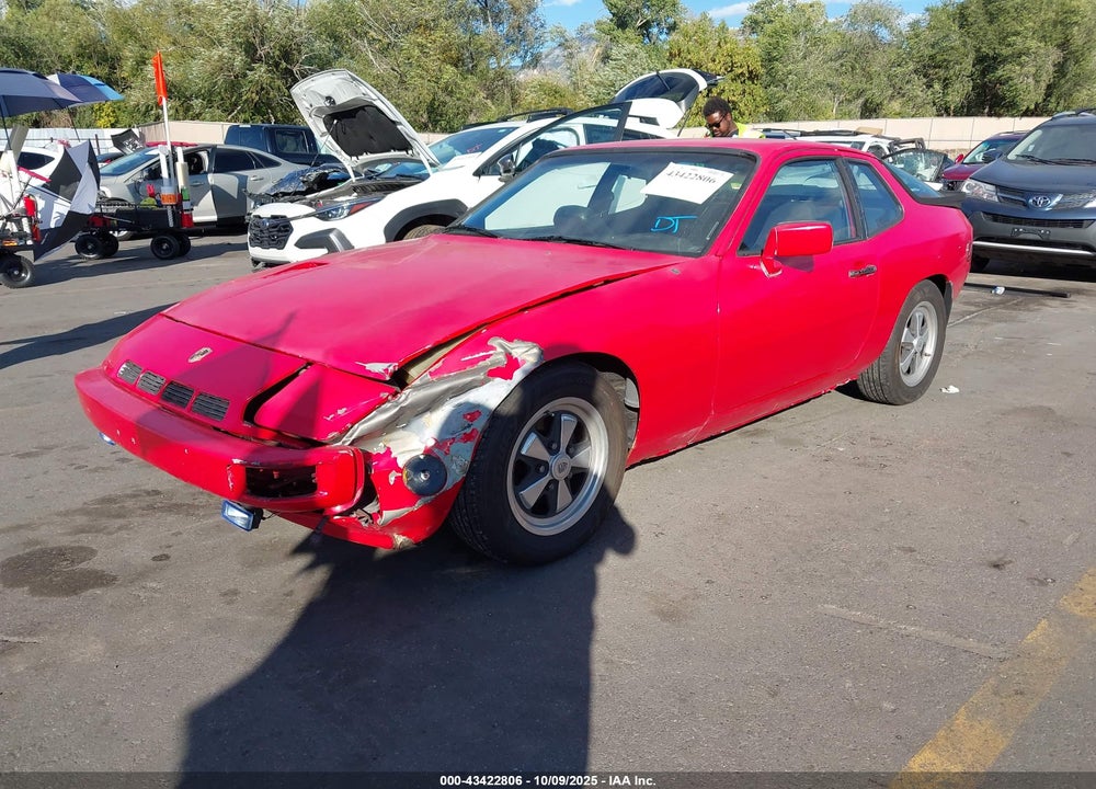 1987 PORSCHE 924 S VIN: WP0AA092XHN452123