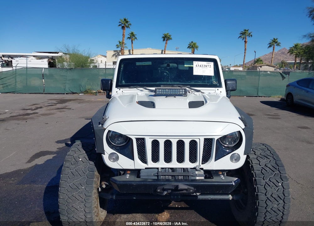 2014 JEEP WRANGLER UNLIMITED WILLYS WHEELER VIN: 1C4BJWDG8EL232934