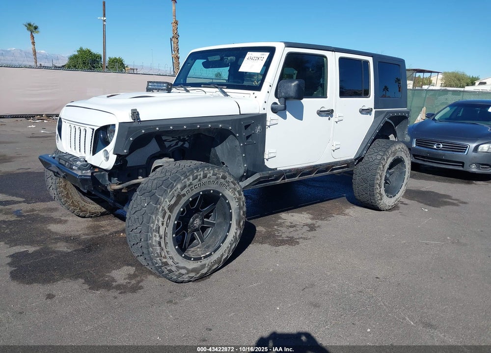 2014 JEEP WRANGLER UNLIMITED WILLYS WHEELER VIN: 1C4BJWDG8EL232934