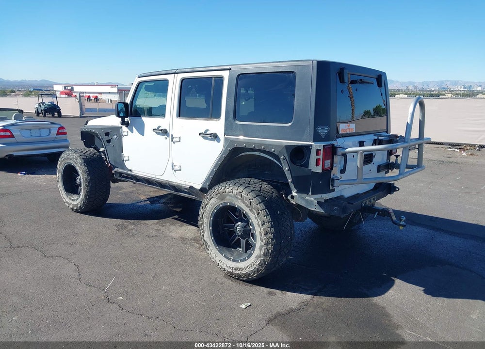 2014 JEEP WRANGLER UNLIMITED WILLYS WHEELER VIN: 1C4BJWDG8EL232934