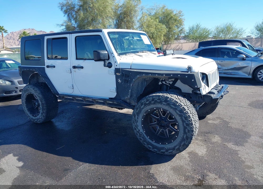 2014 JEEP WRANGLER UNLIMITED WILLYS WHEELER VIN: 1C4BJWDG8EL232934