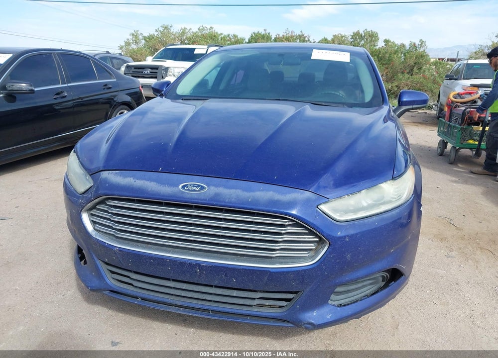 2013 FORD FUSION S VIN: 3FA6P0G76DR216066