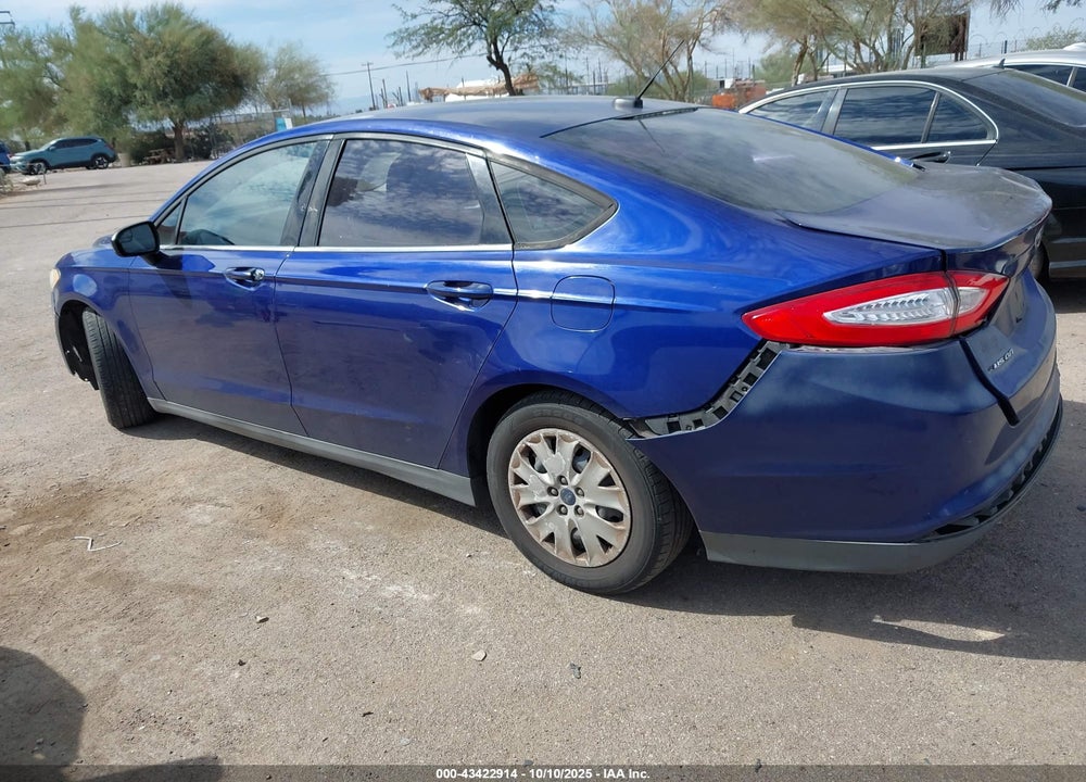 2013 FORD FUSION S VIN: 3FA6P0G76DR216066