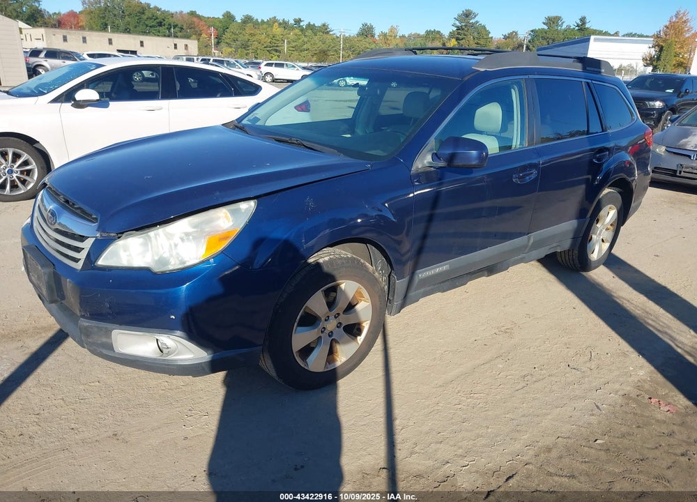 2011 SUBARU OUTBACK VIN: 4S4BRBCC1B3384447