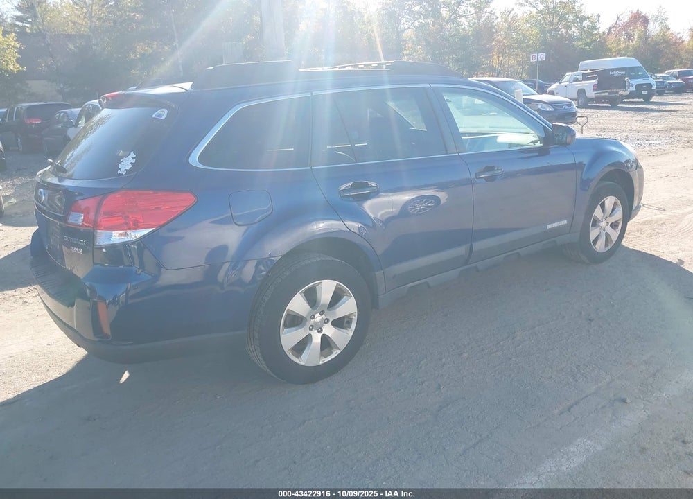 2011 SUBARU OUTBACK VIN: 4S4BRBCC1B3384447