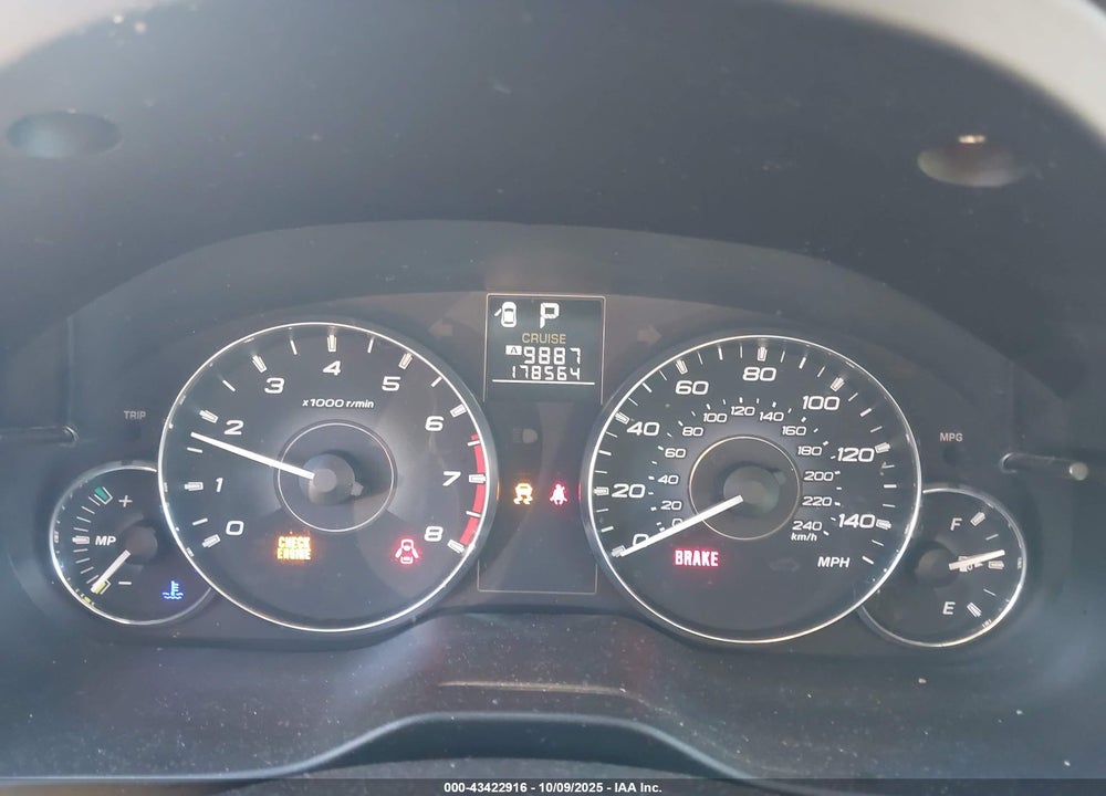 2011 SUBARU OUTBACK VIN: 4S4BRBCC1B3384447