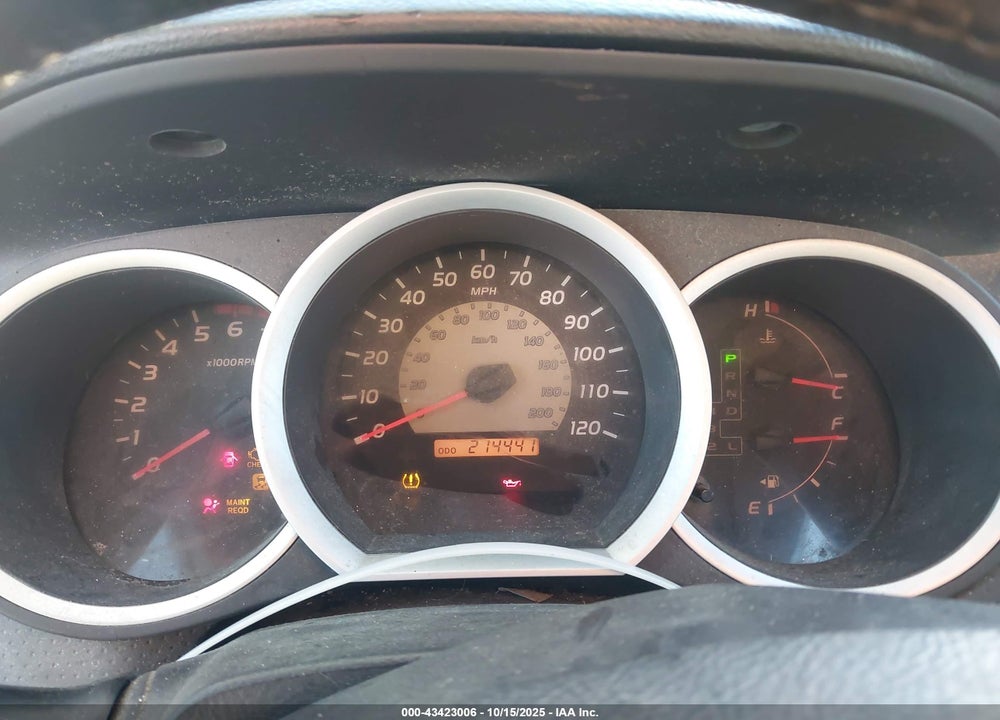 2011 TOYOTA TACOMA PRERUNNER V6 VIN: 3TMKU4HNXBM027355