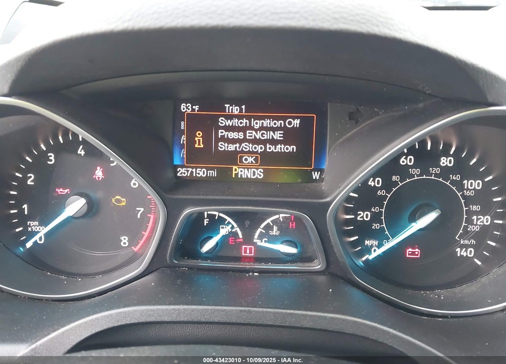 2017 FORD ESCAPE TITANIUM VIN: 1FMCU9JD1HUD83745