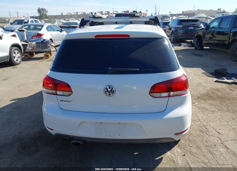 2011 VOLKSWAGEN GOLF 2.5L 2-DOOR VIN: WVWAB7AJ5BW042386
