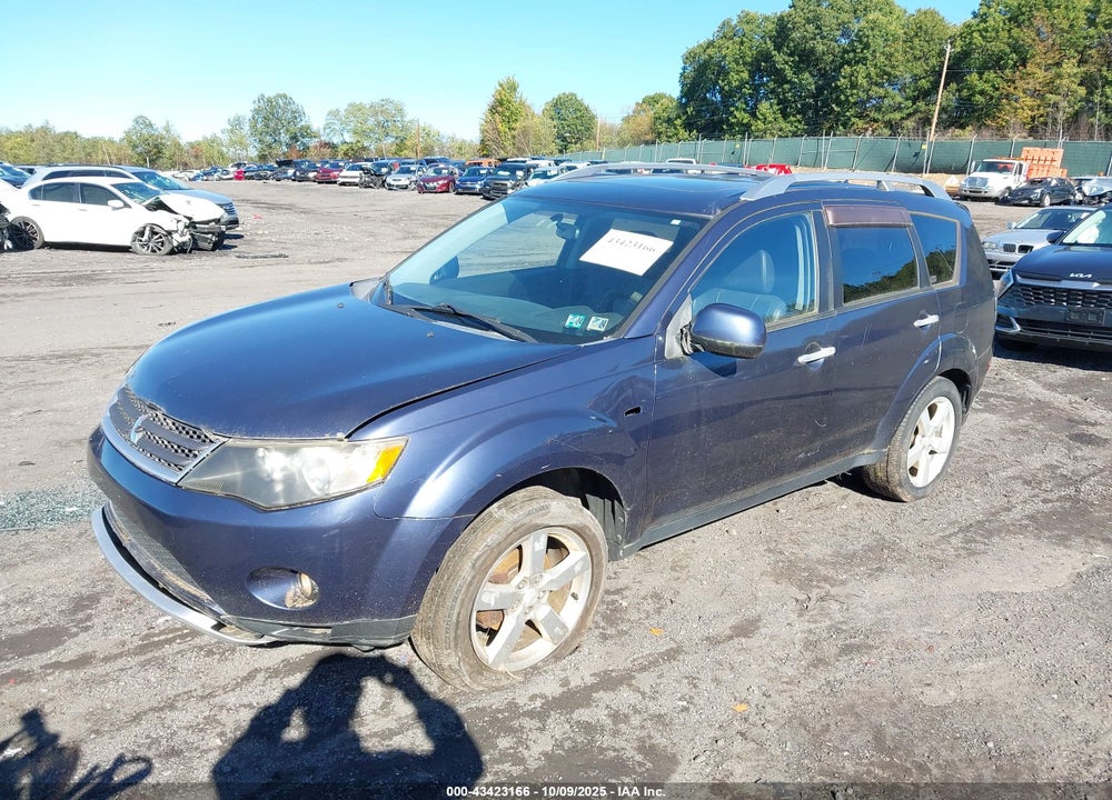 2008 MITSUBISHI OUTLANDER VIN: JA4MT41X68Z012067