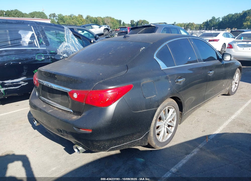 2014 INFINITI Q50 VIN: JN1BV7AP1EM677298