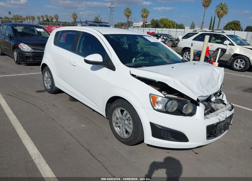 2015 CHEVROLET SONIC LT AUTO VIN: 1G1JC6SG2F4191567